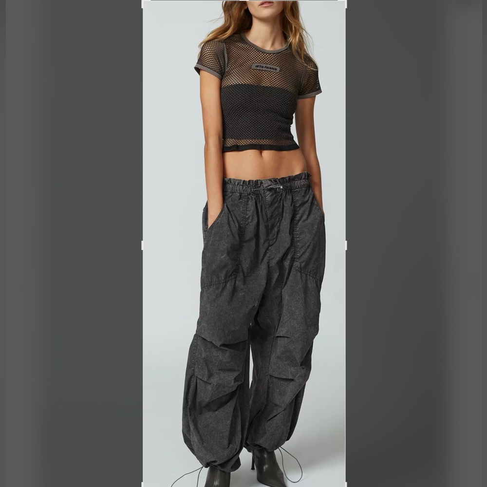 Nylon Baggy Ballon Pant